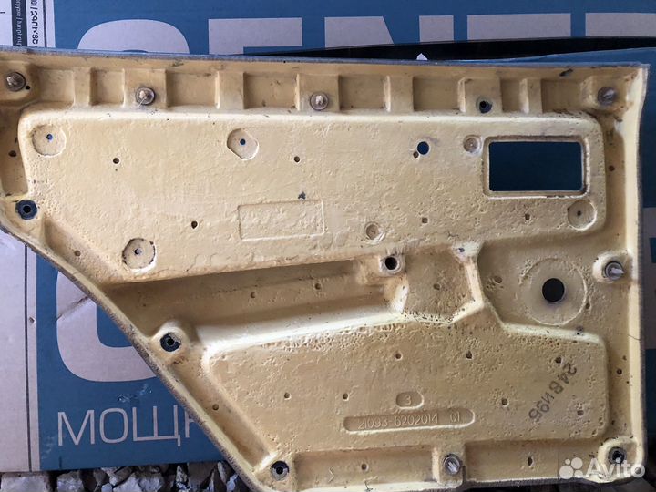 Обшивка дверей ваз 21099