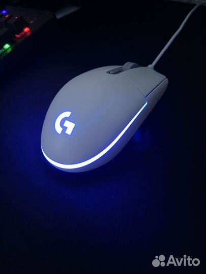 Проводная мышь logitech g102