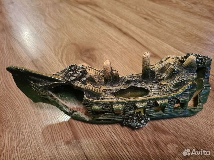 Корабль для аквариума 25 см