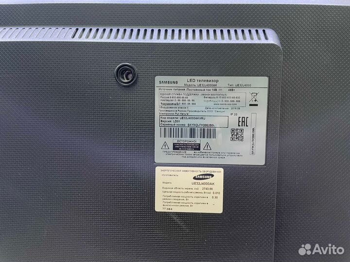 Запчасти для телевизора Samsung UE32J4000AK