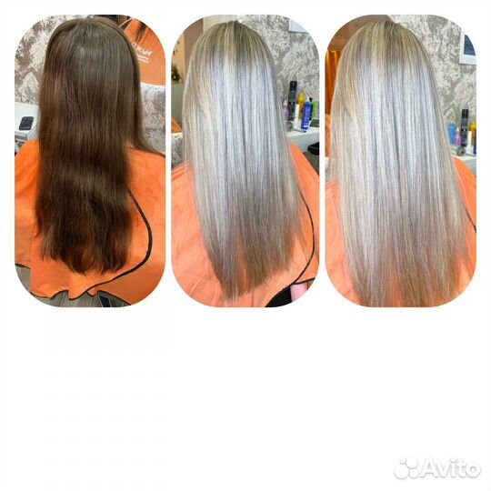 Сложное окрашивание выход из черного