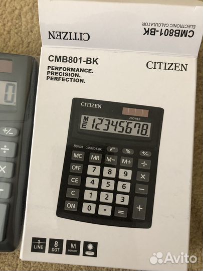 Калькулятор Citizen Cmb 801-bk