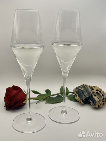 Stolzle Quatrophil Flute Champagne, набор бокалов