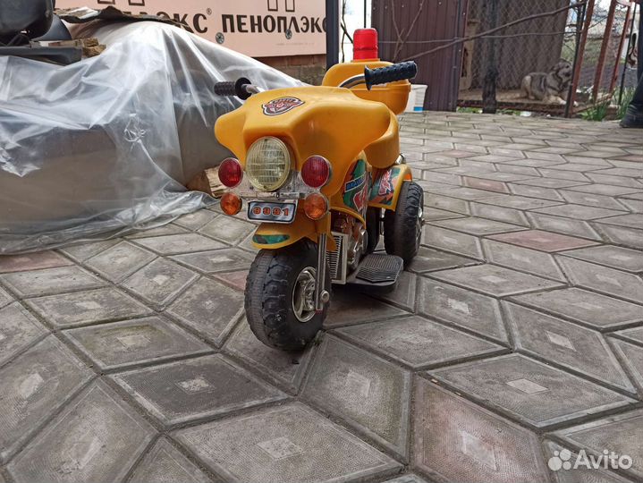 Детский электромотоцикл бу