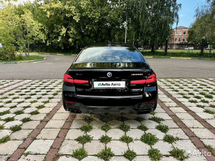 BMW 5 серия 4.4 AT, 2021, 65 000 км