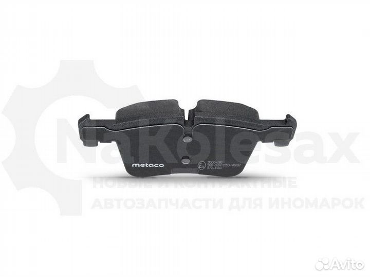 Колодки тормозные передние к-кт Metaco 3000-181