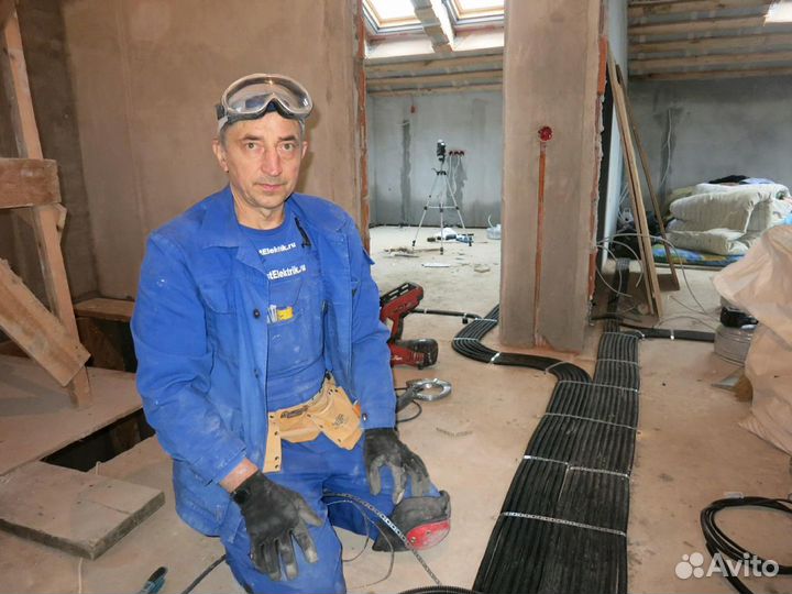 Электрик. Услуги электрика. Мастер на час