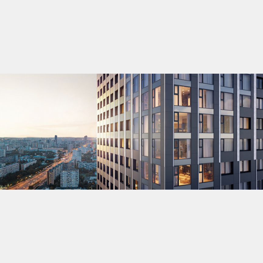 3-к. квартира, 56,5 м², 26/64 эт.