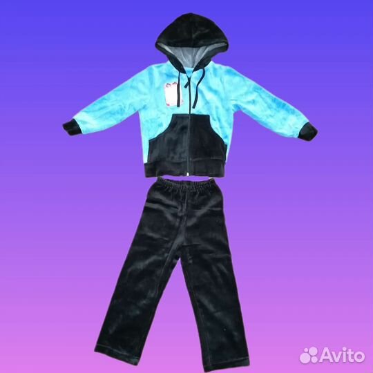 Костюм велюровый детский