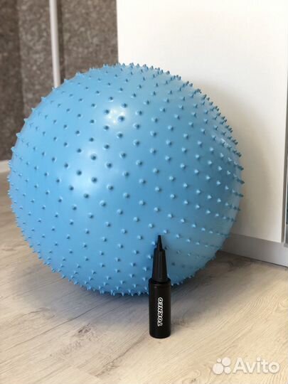 Гимнастический мяч фитбол с насосом Torneo