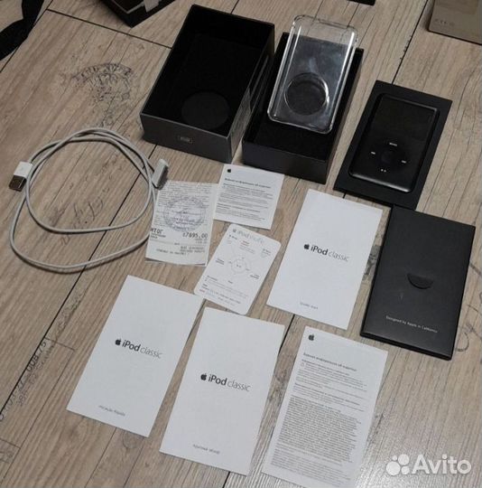 iPod classic 6 / 80gb+component av