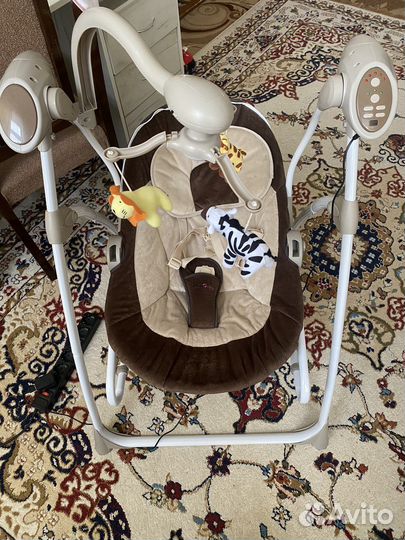 Детские электронные качели