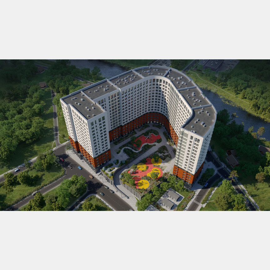 2-к. квартира, 46,5 м², 7/17 эт.