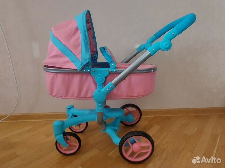 Коляска для кукол demi star 2 в 1