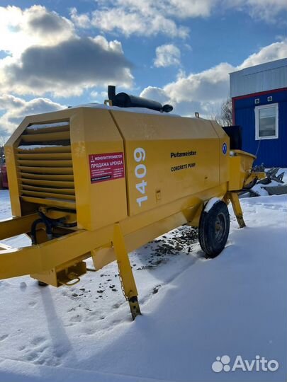 Стационарный бетононасос Putzmeister 1409