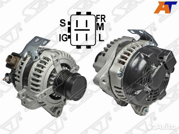 Генератор toyota corolla