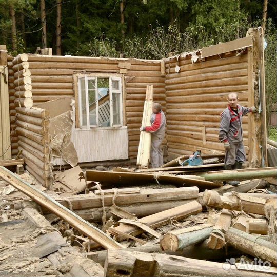 Снос дачных домов