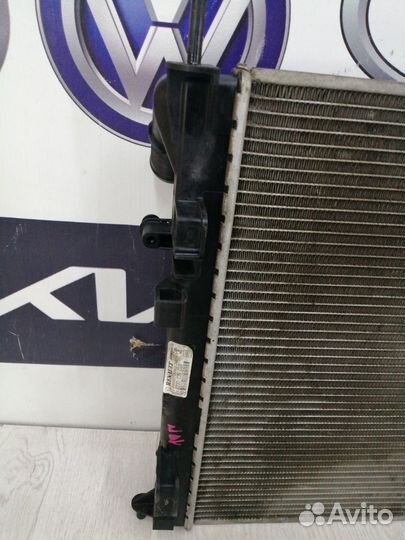 Радиатор охлаждения двигателя основной Renault log