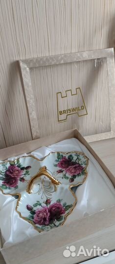 Блюдо фарфор Англия