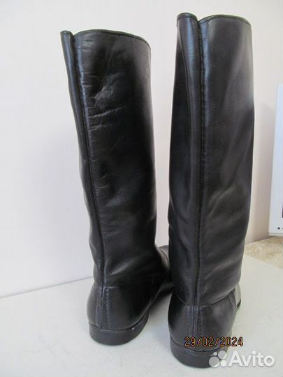 Хромовые сапоги РККА 50