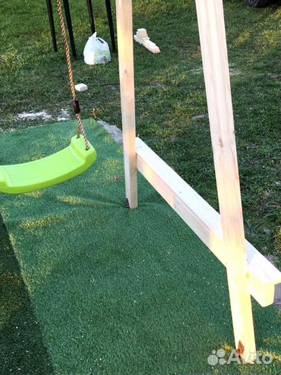 Детская деревянная площадка