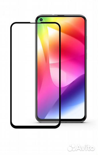 Защитное стекло 9D Huawei Honor 9X Pro (черный)