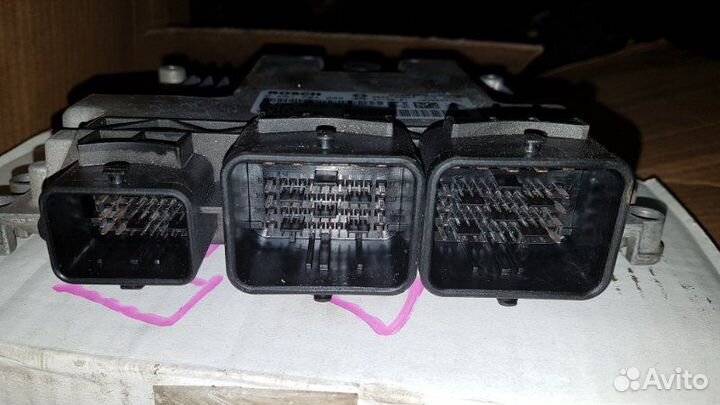 Блок управления двс Peugeot 207 хечбек EP6