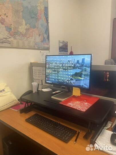 Компьютерный стол для работы сидя и стоя