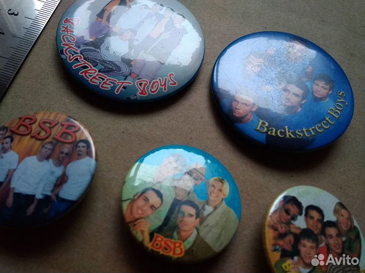 Backstreet boys BSB набор значков из 5 штук