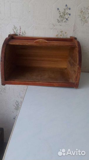 Хлебница деревянная СССР
