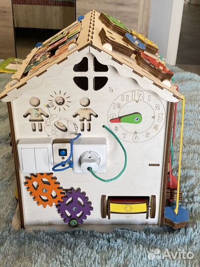 Бизиборд домик бизидом