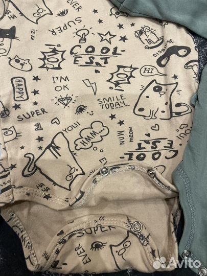 Вещи пакетом на мальчика 50-56