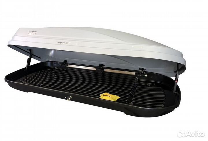 Бокс багажный ED Магнум 580 серый карбон