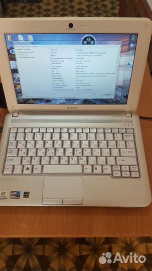 Нетбук sony vpcm13M1R