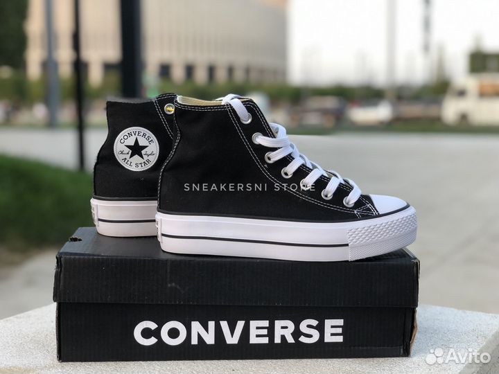 Кеды converse chuck taylor all star 70 hi black