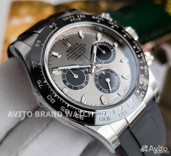 Часы Rolex daytona cosmograph grey dial 4130 механ