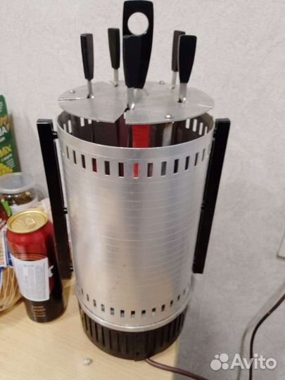 Электро шашлычница бу