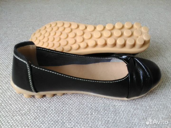 Балетки кожаные 36 размер