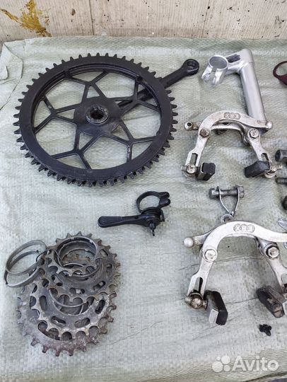 Запчасти хвз Спутник. Рама 64г, вилка