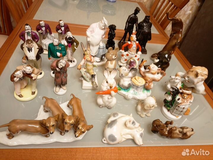 Фарфоровые статуэтки