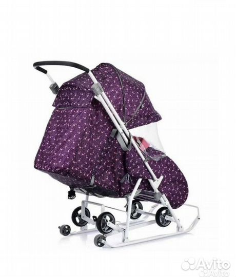 Санки коляска nika