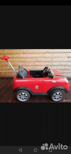 Машина каталка Mini Cooper