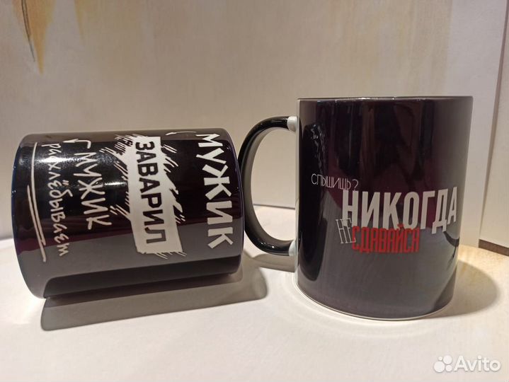 Печать на кружках, футболках и прочее