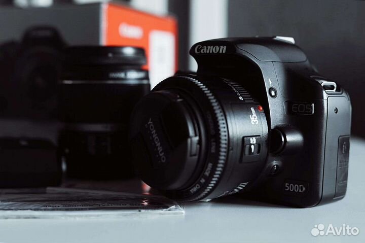 Зеркальный фотоаппарат Canon 500d
