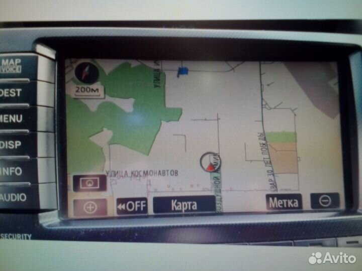 Диск навигации toyota