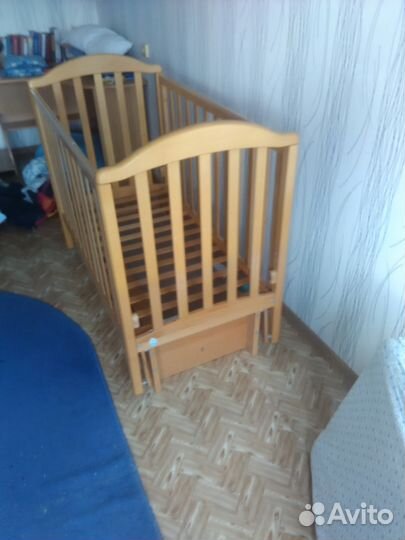 Детская кроватка (маятник) Лель