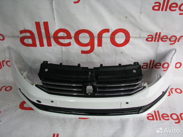 Volkswagen Polo 5 Бампер Передний 2015-2020