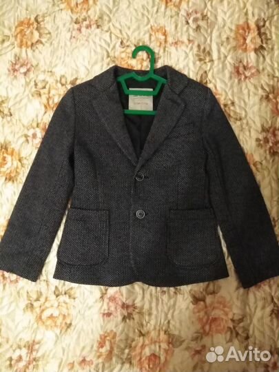 Пиджак для мальчика 128