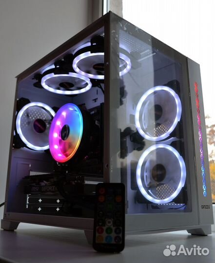 Игровой пк Ryzen 5 rtx 2060 super 16 gb ssd m2 512