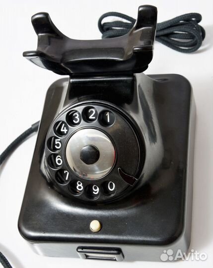 Телефон старинный Mix & Genest. 1950 г. Рабочий